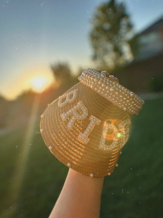 Bride Pearl Visor