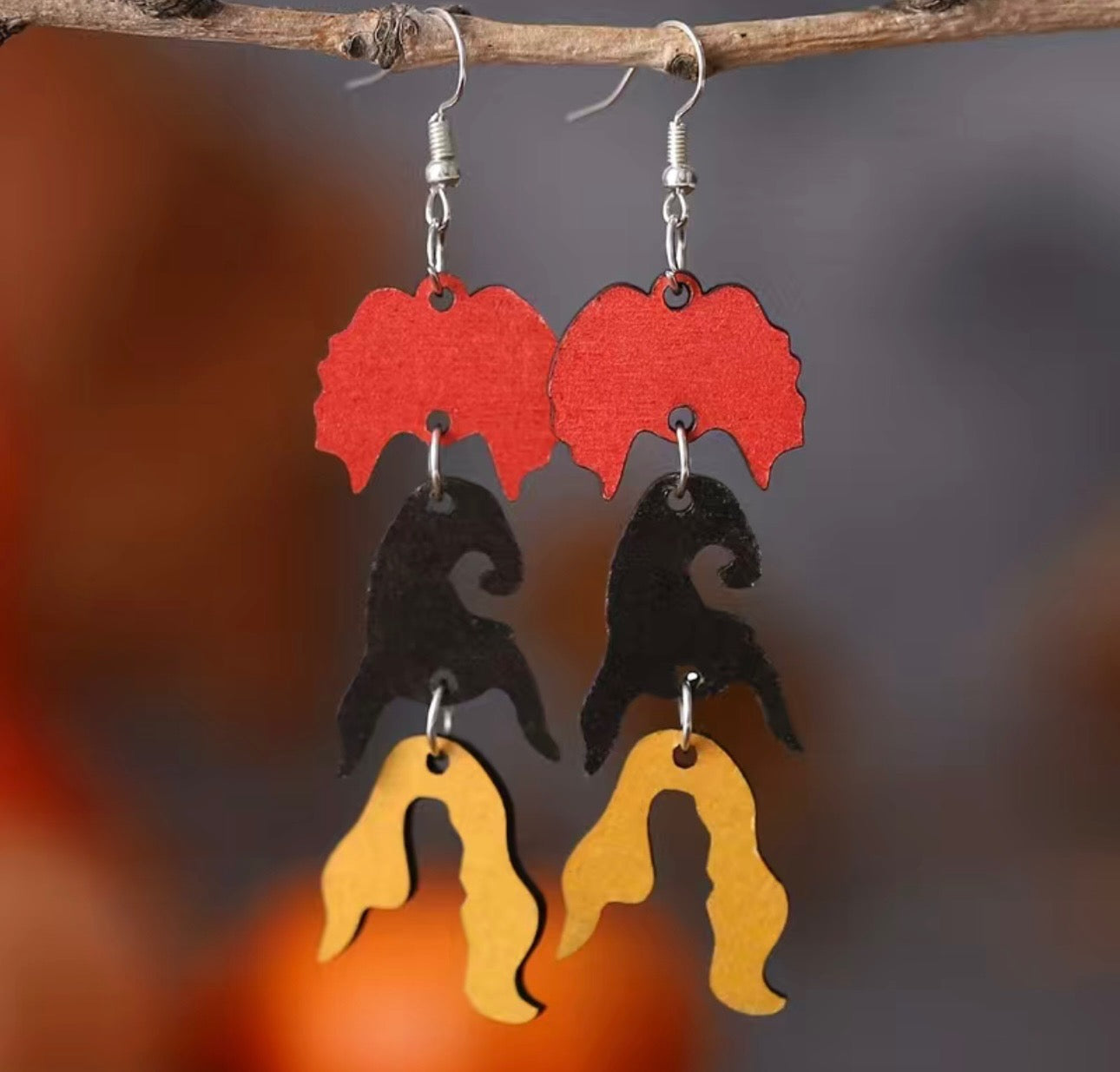 Halloween Witch Earrings